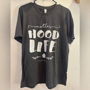 Oliver & Otis Gray 'Mother Hood Life' T-Shirt